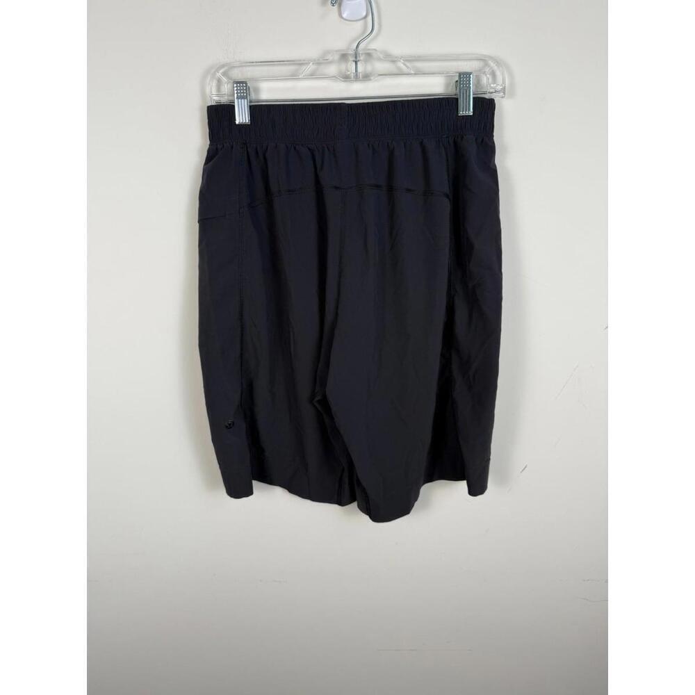 Lululemon THE Short Mens Small Linerless 11 Inseam Gray Black Athletic Shorts
